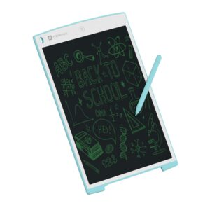 Portronics Ruffpad 12 LCD Writing Pad 30.48cm, Anti-Glare Screen, Smart Lock Switch, One-Tap Erase Button(Blue)