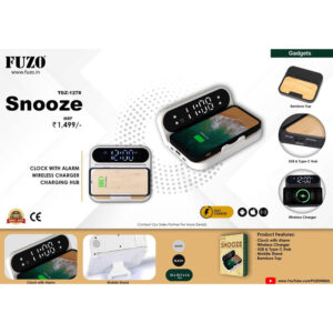 Wireless Charger with USB White TGZ-1278