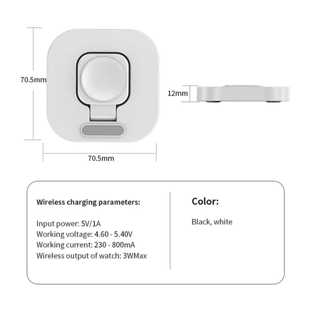 PowerPod™ Magnetic Foldable Charger for Apple Watch - Image 25