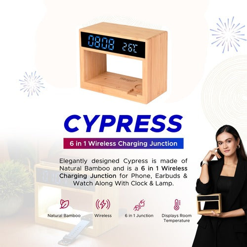 Cypress 6 in 1 Multifunction Wireless Charging Junction - Image 2